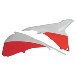 Acerbis 2314291088 Air Box Covers White/orange. Fixed Price $54.08.
