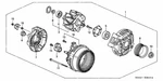 Genuine Honda Frame Assembly Rear Stator 31108-RAA-A01. Fixed Price $175.05.