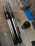 Arlen Ness Deep Cut Hot Leg Forks Lower Harley Street Road Glide Softail 30". Fixed Price $349.99.