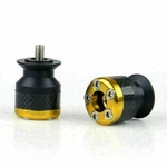 Cnc Carbon Fiber 8MM Swingarm Slider Spools For Ducati 1098 1198 Monster Gold. Fixed Price $19.99.