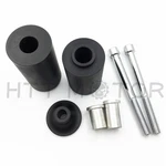 Black No Cut Frame Slider Protector For 2003 2004 Kawasaki ZX-6R ZX6RR. Fixed Price $18.00.