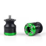 Universal Motorcycle Cnc Carbon Fiber 10MM Swingarm Sliders Spools Green Us Ship. Fixed Price $10.65.