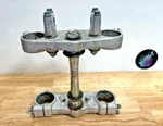 2001 Honda Cr 125R Genuine Oem Upper Lower Triple Tree Clamps Steering Stem. Fixed Price $124.95.