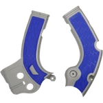 Acerbis 2640271404 X-grip Frame Guards, Silver/blue. Fixed Price $50.99.