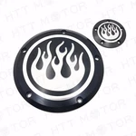 Flame Derby & Timer Cover For Harley Dyna Sportster Street Bob Xl 883 1200. Fixed Price $28.08.