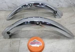 Pair Of Rear Chrome Covers, Fits 2005 Kawasaki Vulcan 1600 Nomad (OPS7089). Fixed Price $196.36.