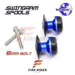 Blue M6 Rear Swing Arm Spools For Yamaha FZ8 Fazer 09-16 15 14 13. Fixed Price $43.16.