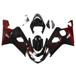 Abs Bodywork For 2004 2005 Suzuki GSXR600 GSXR750 K4 Fairings Black Red. Fixed Price $399.95.