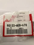 Nos Honda Flange Bolt (10X26) 90122-MEB-670 New Oem Free Shipping. Fixed Price $11.77.
