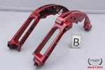 2016 Harley Street Glide Cvo Saddlebag Support Mount Bracket Set Atomic Red. Fixed Price $265.00.
