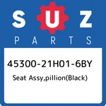 45300-21H01-6BY Suzuki Seat Assy,pillion(black) 4530021H016BY, New Genuine Oem. Fixed Price $298.20.