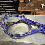 1999 Yamaha YZ125 Frame Chassi 5ET-21101-00-P1. Fixed Price $160.00.