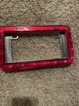 Big Bike Contours Led License Plate Holder Motorcycle Red. Fixed Price $13.99.