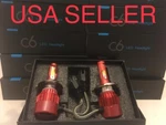 White 9003 H4 Led Car Lights Headlight Bulbs Kit Project Ra For Honda 6000K. Fixed Price $25.99.