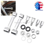 Front Fender Mount Bracket Kit Chrome For Harley Davidson Softail Fxsts 1993-06. Fixed Price $27.99.