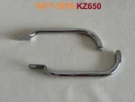 1977-1979 Kawasaki KZ650B B1 Rear Grab Bar Grip Handle Holder. Pair. Fixed Price $139.00.