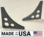 Sr Steel 4" Leg 3/16 Weld Gusset Holes Diy Metal Fabrication Cage Hot Rod QTY2. Fixed Price $18.90.