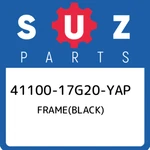 41100-17G20-YAP Suzuki Frame(black) 4110017G20YAP, New Genuine Oem Part. Fixed Price $4598.31.