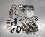 2007 Honda Trx 400EX Misc Hardware Chassis Motor Mounts Bolts Clamps Brackets. Fixed Price $58.04.