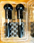 Puig Frame Sliders R12 Black 2012-18 Kawasaki Versys 1000 # 6053N. Fixed Price $72.00.