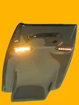 Unpainted Flat Black Abs Plastic Honda Cbr 929 R-00-01 Undertail W Led Blinkers. Fixed Price $85.00.