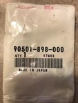 Oem/nos Honda Frame Washer; 90501-898-000. Fixed Price $5.99.
