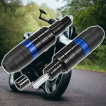 Motorcycle Frame Slider Exhaust Anti Crash Fall Protector For Honda Blue 2PCS. Fixed Price $26.49.