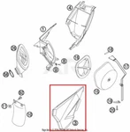 New Oem Ktm Air Filter Box Cover Panel Black. Fixed Price $39.95.