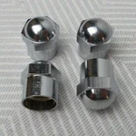 Chrome Valve Stem Caps Big End Performance "set Of 4. Fixed Price $7.95.