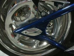 Big Motorcycles Oem Rear Axle Caps 300 Tire Teardrop K-9 Bulldog Mastiff. Fixed Price $29.99.