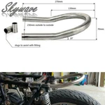 Cafe Racer Upswept Rear Seat Frame Hoop Loop End Brat For Yamaha Xs 750 850 1100. Fixed Price $37.99.