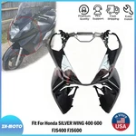 Fit For Honda Silver Wing FJS600 FJS400 Front Headlight Upper Fairing Nose Cowl. Fixed Price $157.79.
