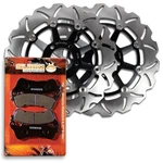Front Brake Rotor+pads For Suzuki Vlr 1800 Boulevard C109R & Touring 2008-2010. Fixed Price $157.97.
