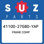 41100-27GB0-YAP Suzuki Frame Comp 4110027GB0YAP, New Genuine Oem Part. Fixed Price $3479.01.