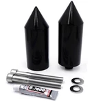 Hongk 96-07 Yamaha YZF600R Thundercat Black Spike Frame Slider Falling Protector. Fixed Price $20.68.