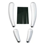 4X Chrome Swingarm Frame Inserts Set For Harley Softail Flstf Flstn 2008-2017 16. Fixed Price $15.99.