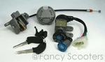 Peace Sports 50CC Scooter TPGS-805 Ignition & Gas Tank Cap Key Set Vin# Lhj. Fixed Price $22.49.