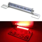 Red Led License Plate Frame Mount Tail/brake Light Universal Fit For Motorcycles. Fixed Price $11.19.
