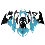 Blue Black Fairings Kit For 2009-2012 Kawasaki Ninja ZX6R 636 Plastic Bodywork. Fixed Price $234.95.