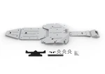 Cf Moto Zforce 950 Alloy Central Skid Plate By Rival - 2444.8157.1. Fixed Price $599.25.