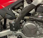Carbon Frame Guard Protectors Tall Honda CRF250R CRF450R 2025. Fixed Price $134.30.