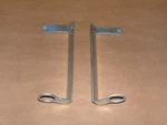 Police Moto Guzzi 750 Ambassador 850 Eldorado Fork/windshield Bracket Set. Fixed Price $119.00.