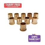 TI22 TIP2340-10, Set Of Natural Bronze Torsion Bar Bushing .095 Brass 10PK. Fixed Price $112.32.