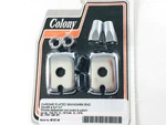 Harley Sportster Fx Fl Shovelhead Chrome Swingarm End Cover Kit 8101-6. Fixed Price $21.36.