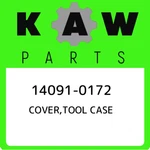 14091-0172 Kawasaki Cover,tool Case 140910172, New Genuine Oem Part. Fixed Price $27.89.