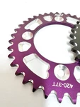 Staggs Racing Rear Aluminum Sprocket 40 Tooth Purple For Honda CRF110F 2013-2025. Fixed Price $45.99.