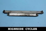 1286 94 Harley-davidson Dyna Right Left Rear Strut Support Brackets. Fixed Price $20.00.