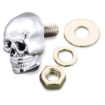 Bikers Choice Chrome Skull Kromets 5/8 Long 1/4-20 Stud Ea. Fixed Price $21.59.