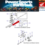 New Genuine Polaris 2021 - 2026 Outlaw 70 Front Brake Lever 5634362 Oem. Fixed Price $59.99.