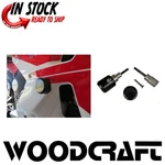 Woodcraft Frame Slider Kit With Black Short Pucks Honda 2007-2023 CBR600RR. Fixed Price $75.99.